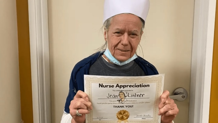 Porter Place Memory Care Honors Former Nurse 
