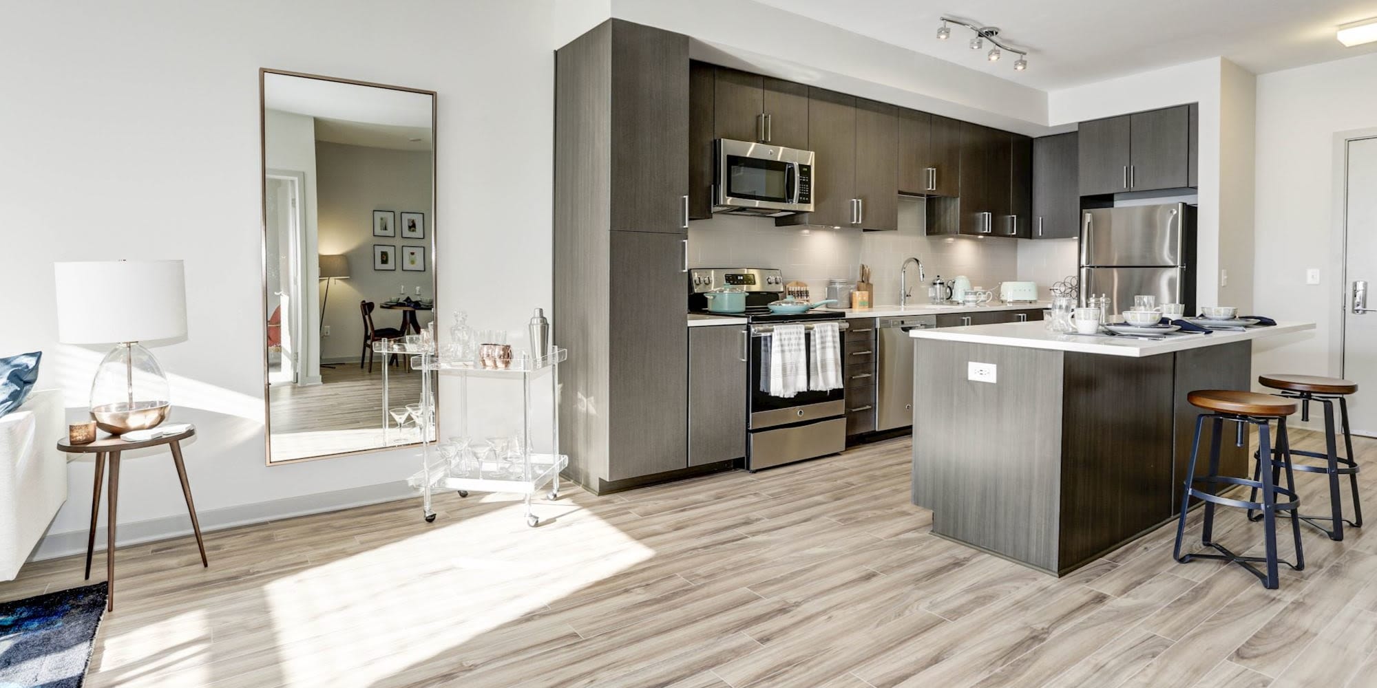 Luxury Studio, 1, 2 & 3 Bedroom Apartments in Downtown Rockville, MD