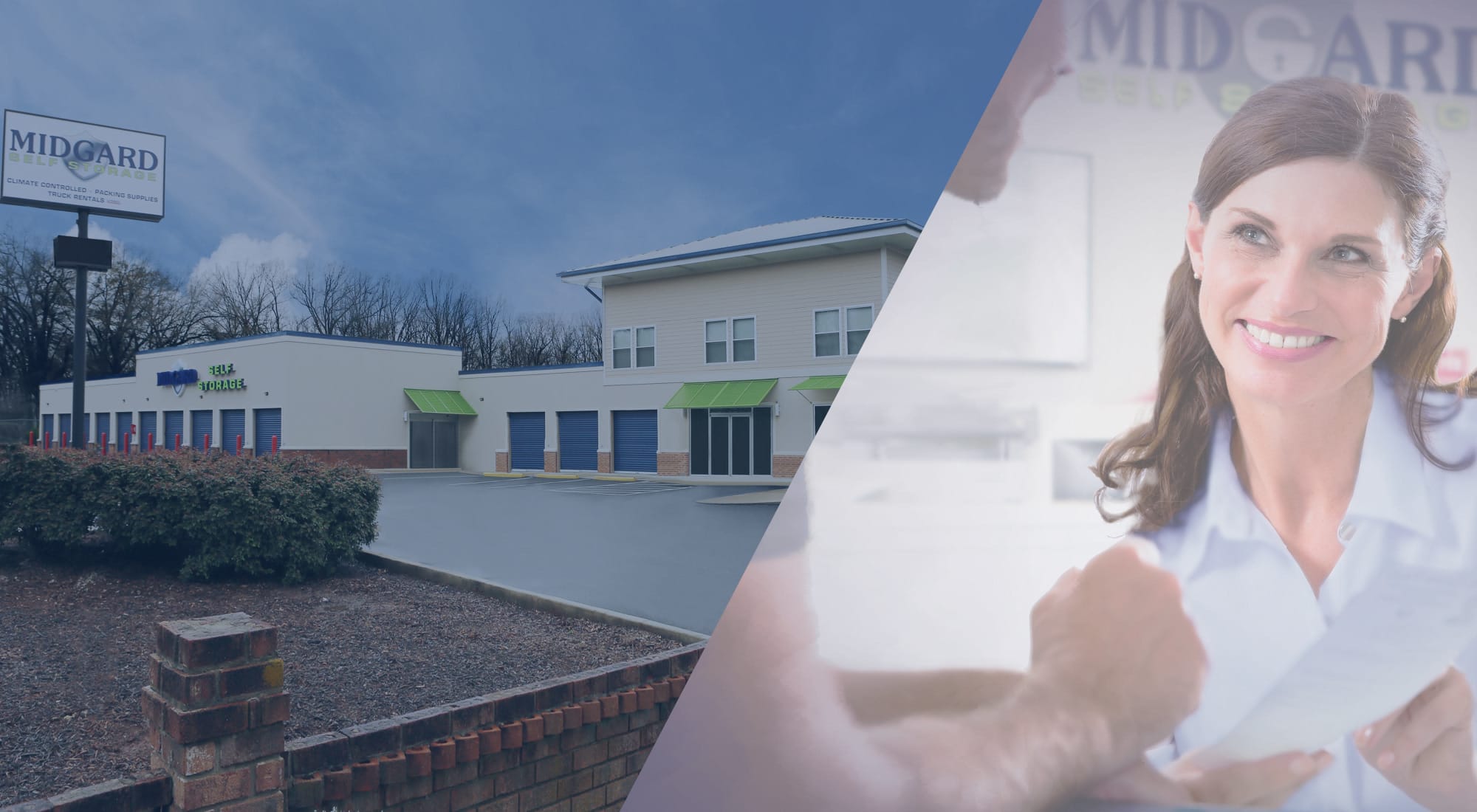 Self storage at Midgard Self Storage in Rock Hill, South Carolina