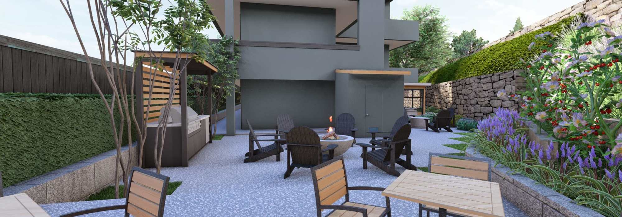 Floor plans at Bellevue Ridge Apartments in Bellevue, Washington