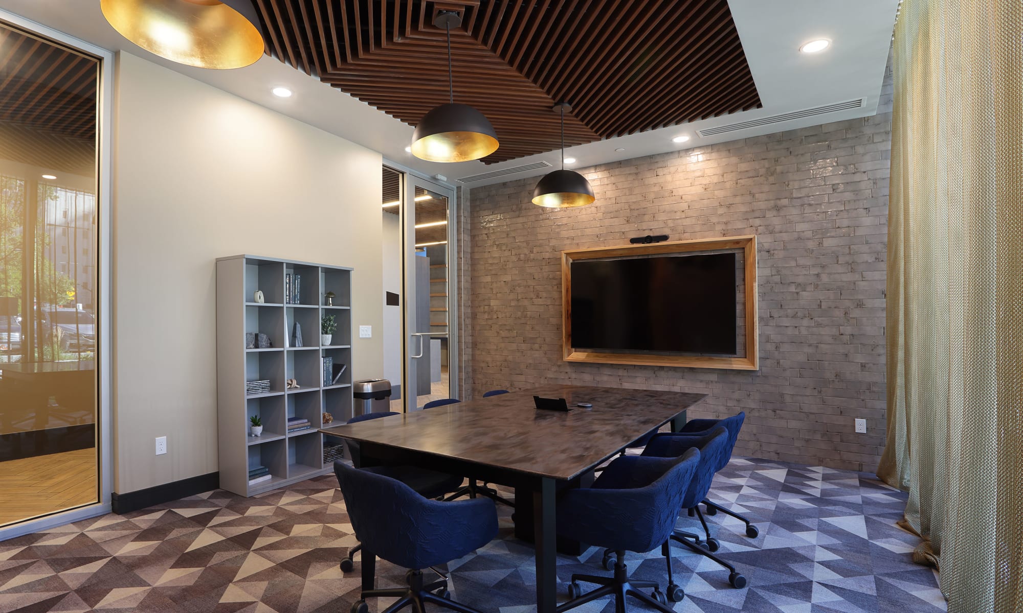 First floor work conference room of Liberty SKY in Salt Lake City, Utah