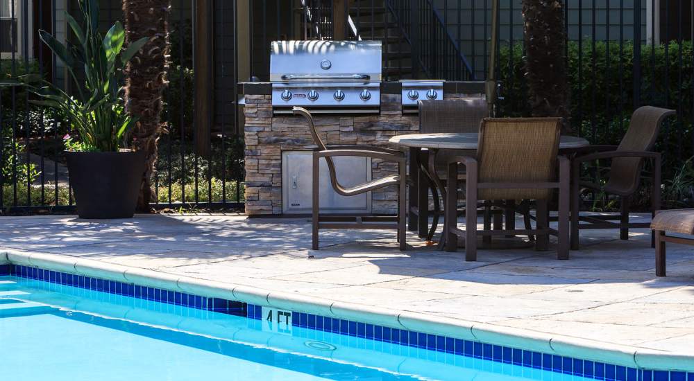 Swimming pool at Watermark Place in Fremont, California