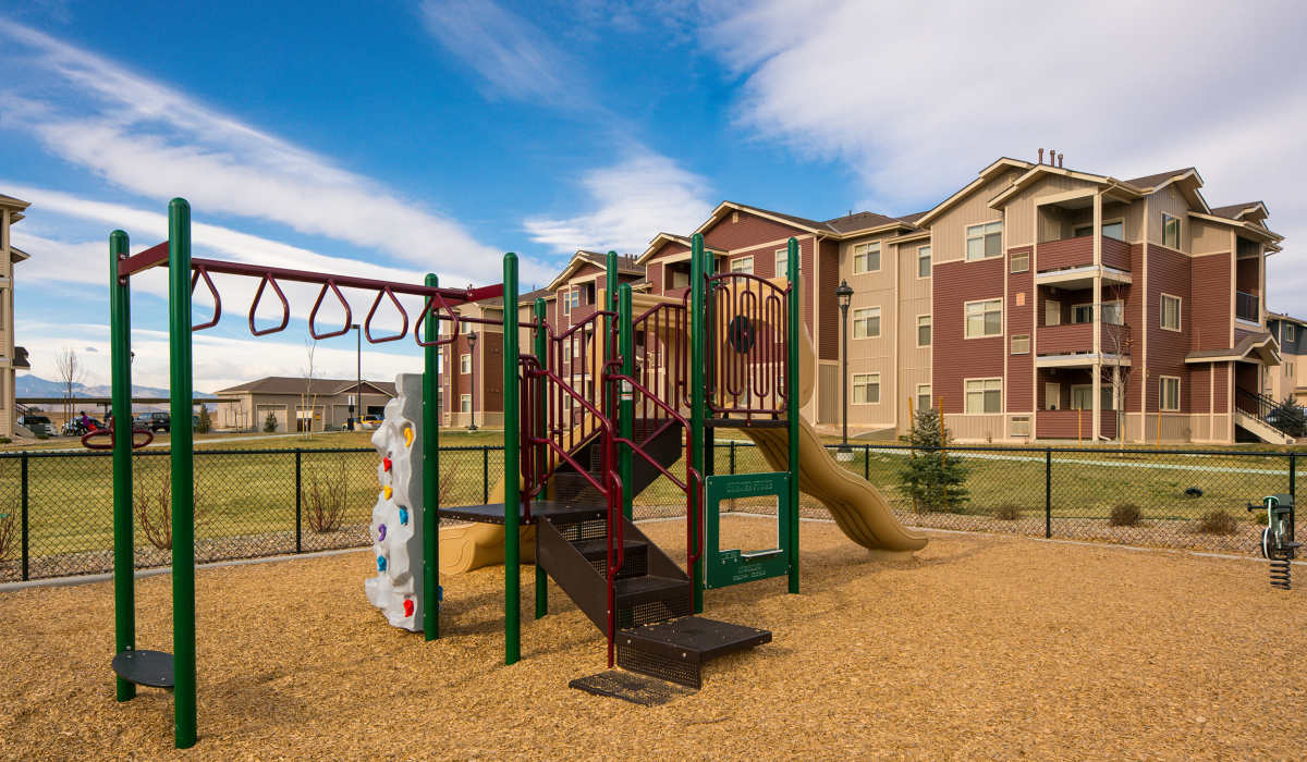 Playground at Copper Peak in Longmont, Colorado