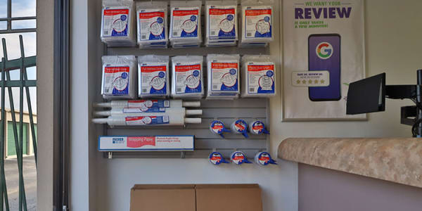 Packing supplies available at A-AAAKey - Broadway in San Antonio, Texas,