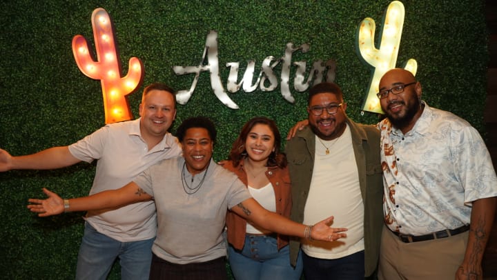 Campus Life & Style team at an event in Austin, Texas