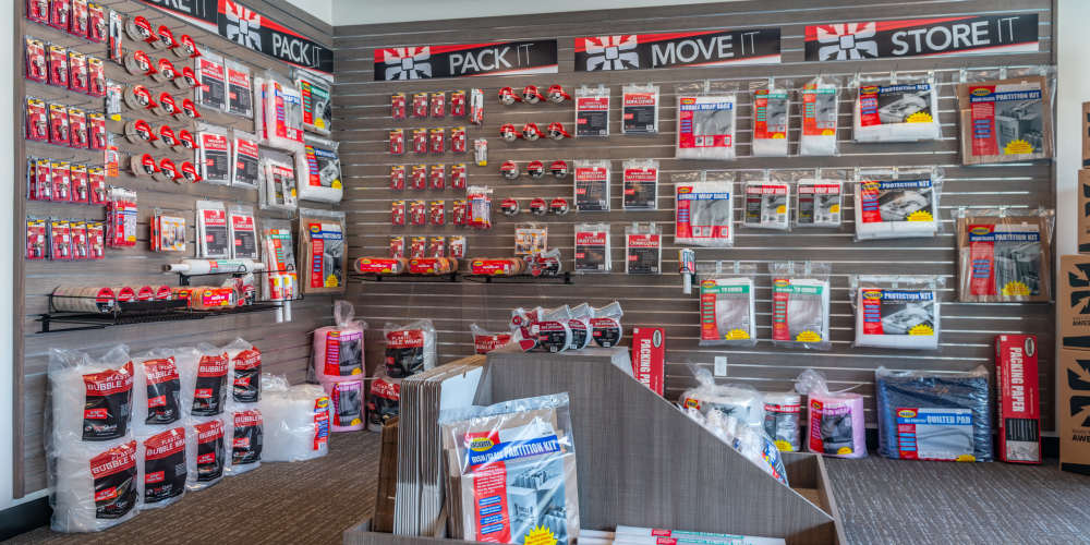 Packing supplies available at StorQuest Self Storage in Portland, Oregon