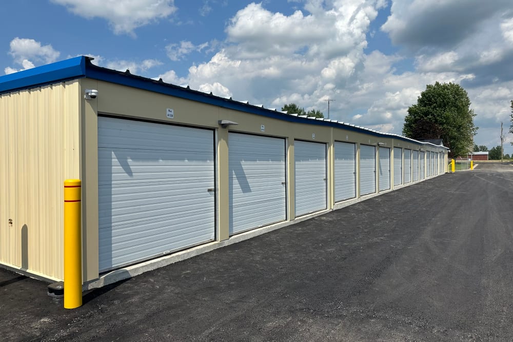 Drive-up units at Apple Self-Storage - St. Marys in St. Marys, Ontario