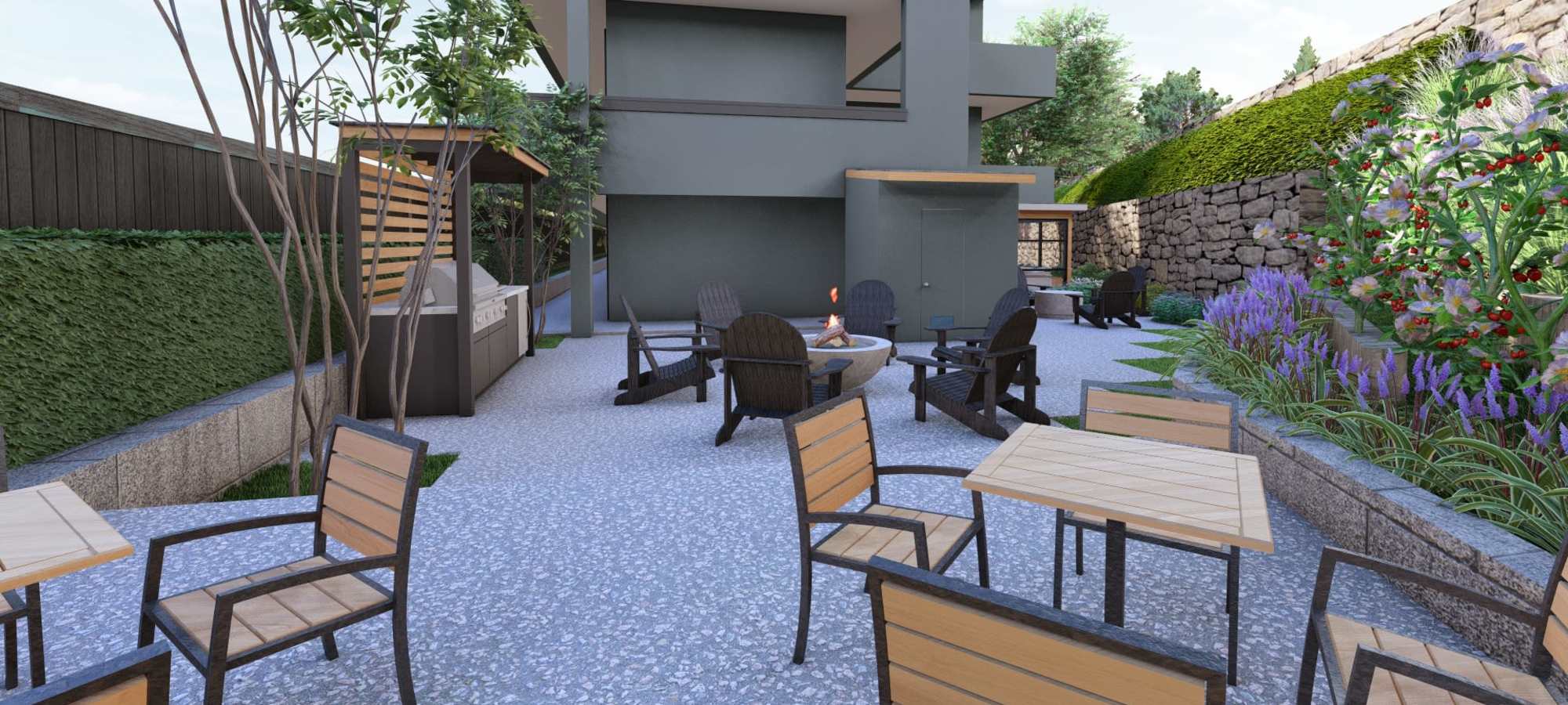 Luxury apartments at Bellevue Ridge Apartments in Bellevue, Washington