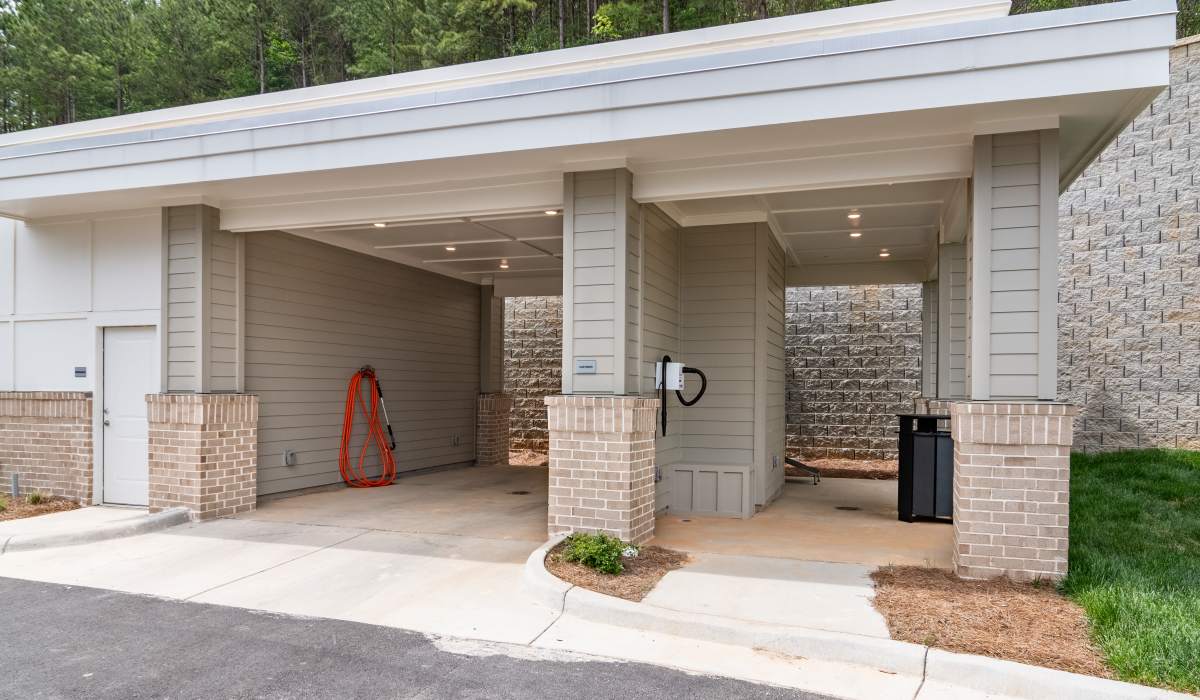 Car wash at Lofts at Hamilton in Dalton, Georgia 
