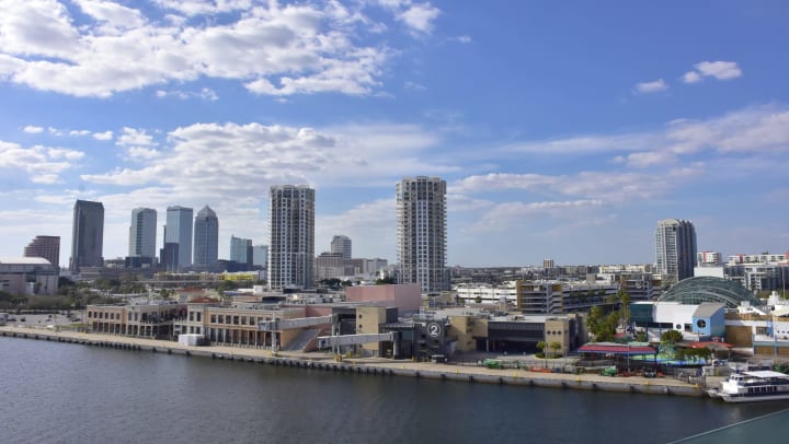 Aerial photo of Tampa