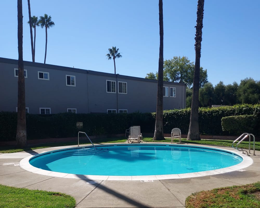Swimming pool at Lakeshore Apartments in Concord, California