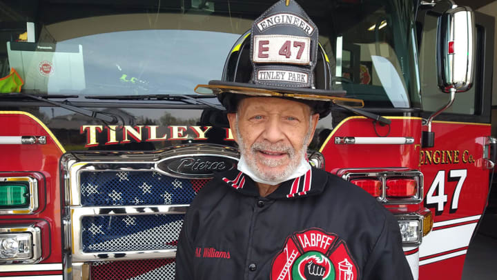 Porter Place Memory Care in Tinley Park Illinois Fire Station Visit