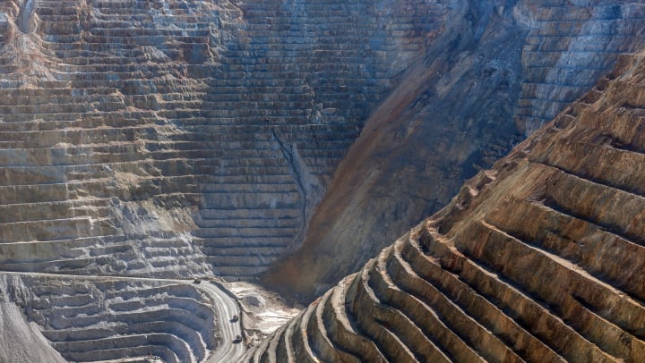 The Bingham Canyon Mine