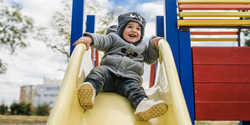 Community playground at BB Living Seven Shores in Naples, Florida