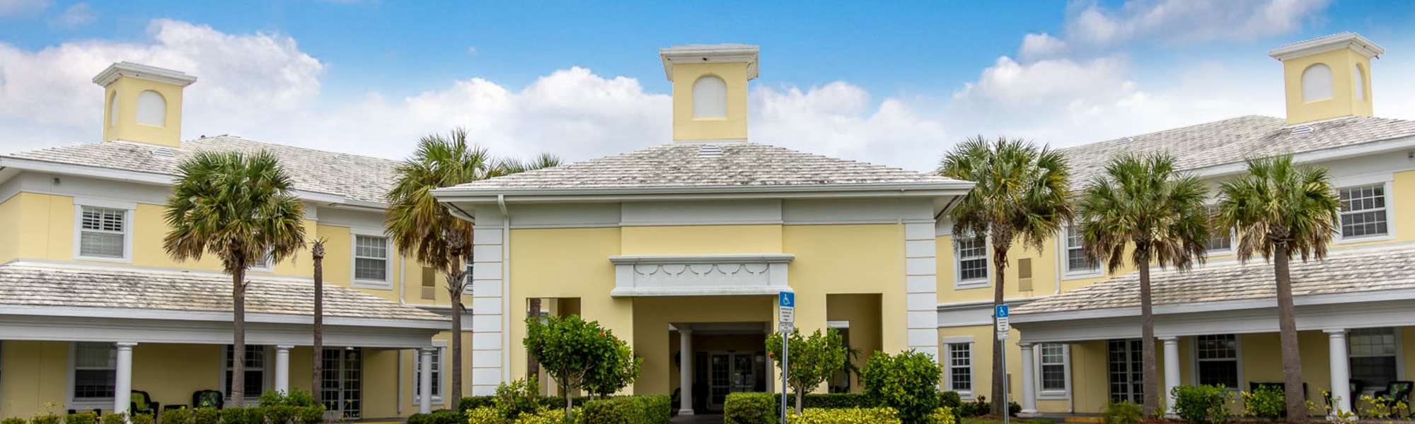 Assisted Living building at The Barclay at Vero Beach in Vero Beach, Florida