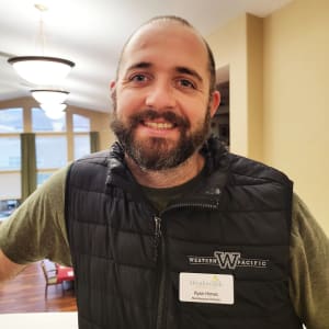Ryan Himes, Maintenance Director of Meadowlark Senior Living in Lebanon, Oregon