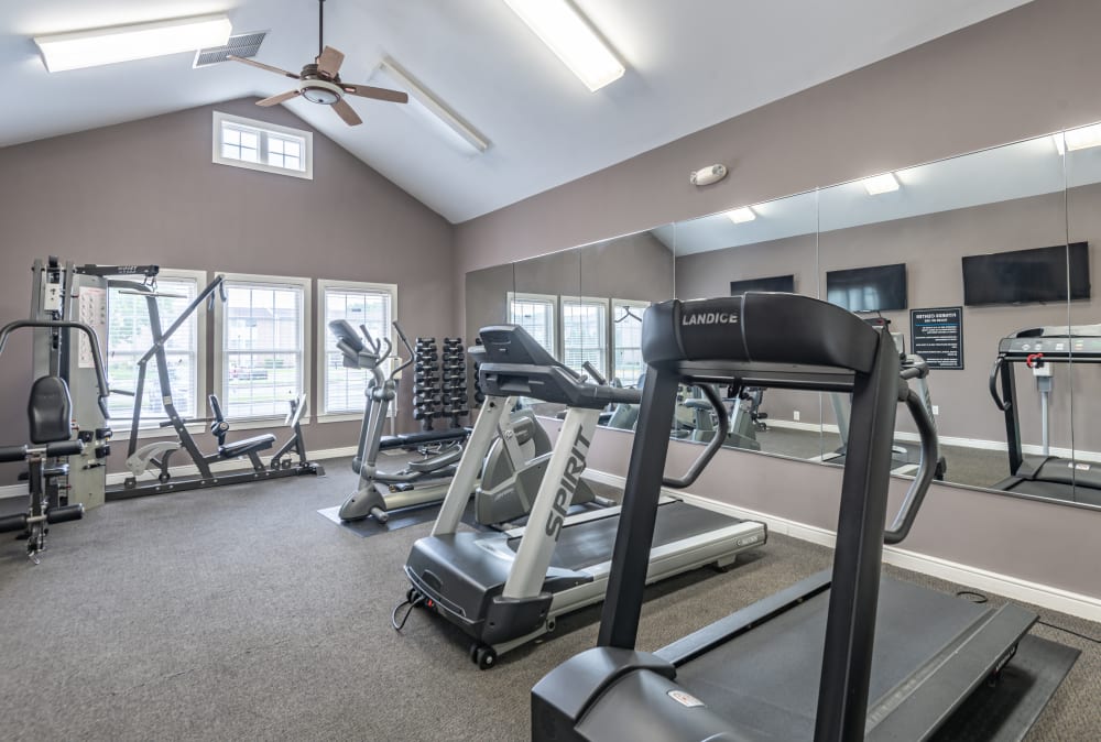 Seneca Bay Apartment Homes offers a fitness center in Middle River, MD