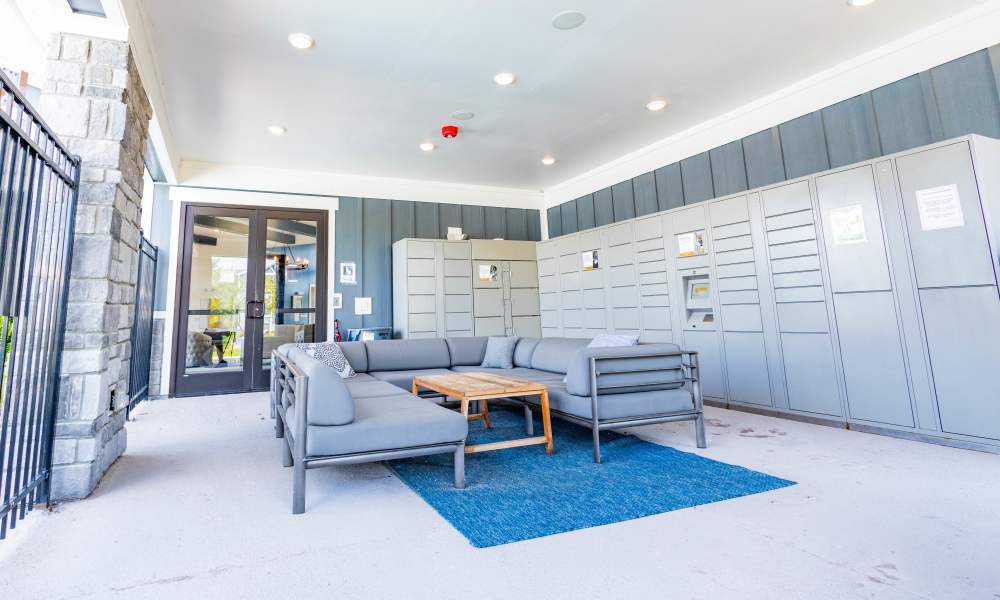 Resident community living area at Villas On Fir in Granger, Indiana