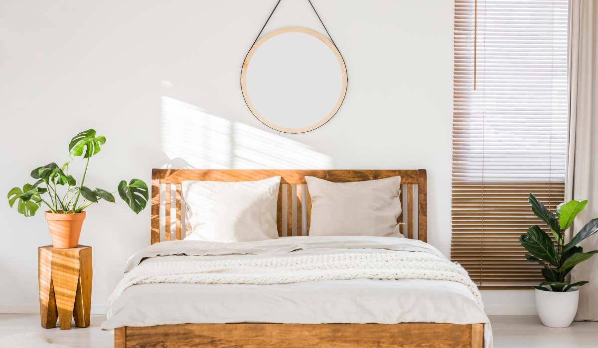 Upgraded bedroom at Stonehurst Manor and Harrison Court in Upper Darby Township, Pennsylvania