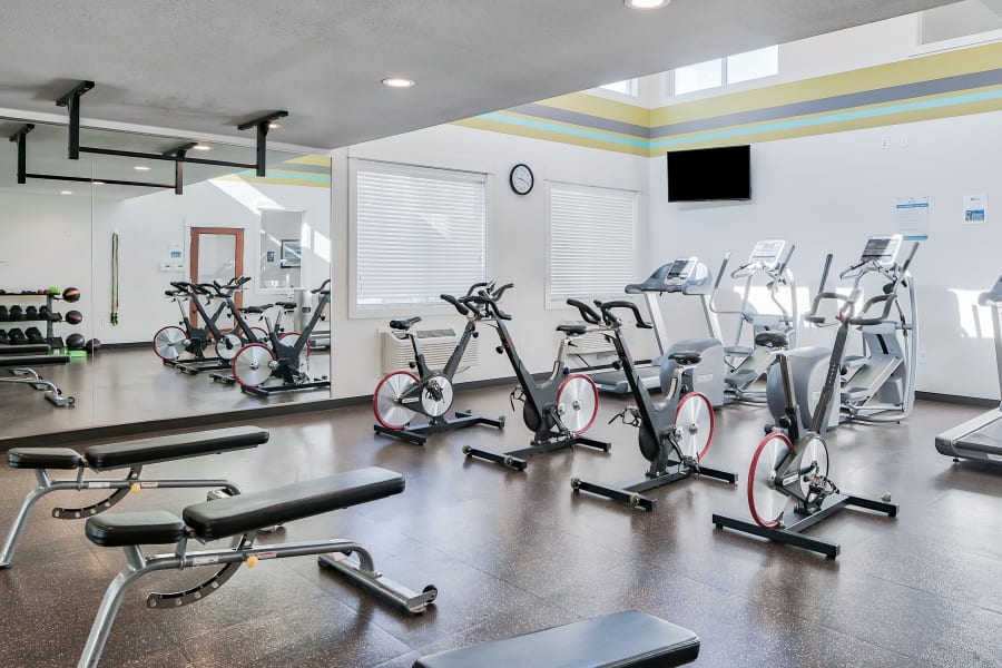 Our Apartments in Eugene, Oregon offer a Gym