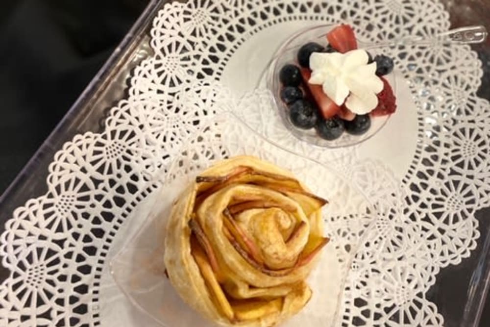 Delicious treats at Keystone Villa at Fleetwood in Blandon, Pennsylvania