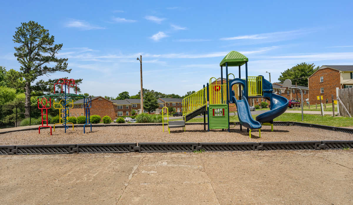 View of the playground at Landmark at Patterson in Richmond, Virginia 