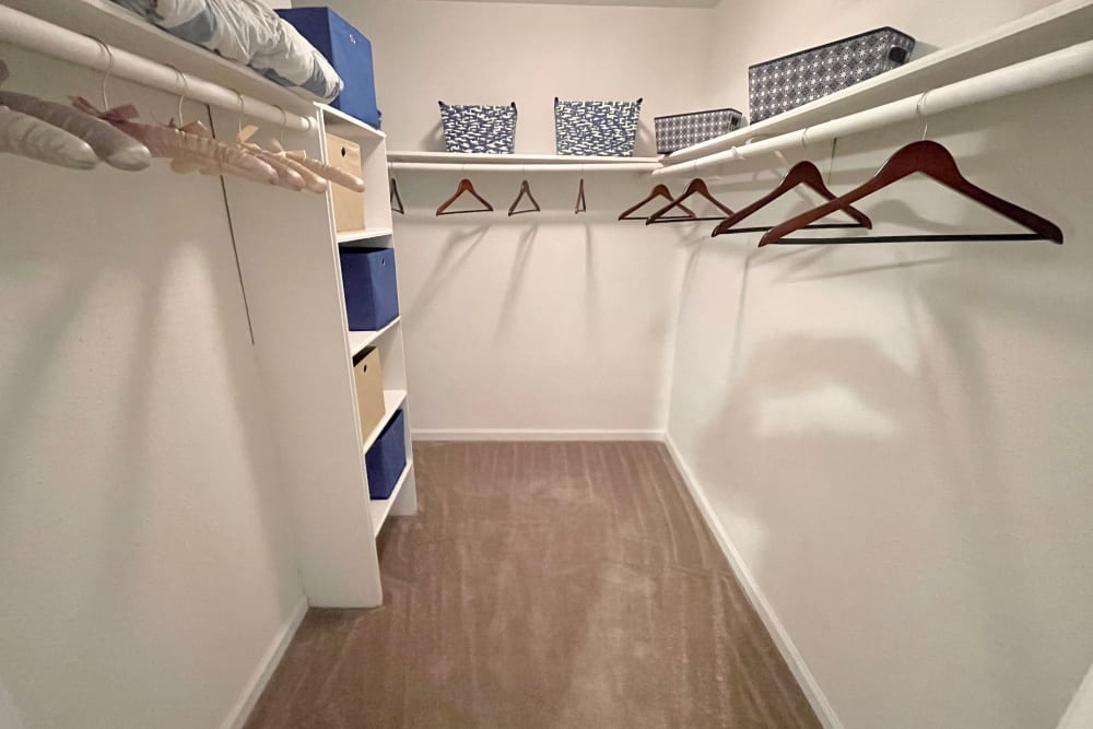 Enjoy apartments with walk-in closets at The Abbey at Briar Forest in Houston, Texas