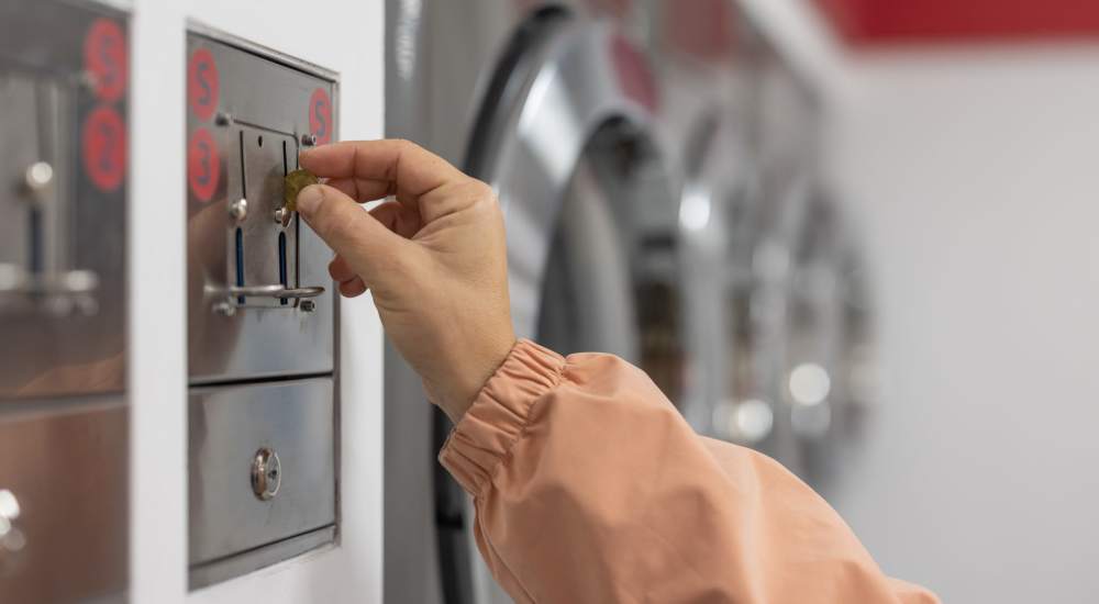 Laundry at Fairway in South San Francisco, California