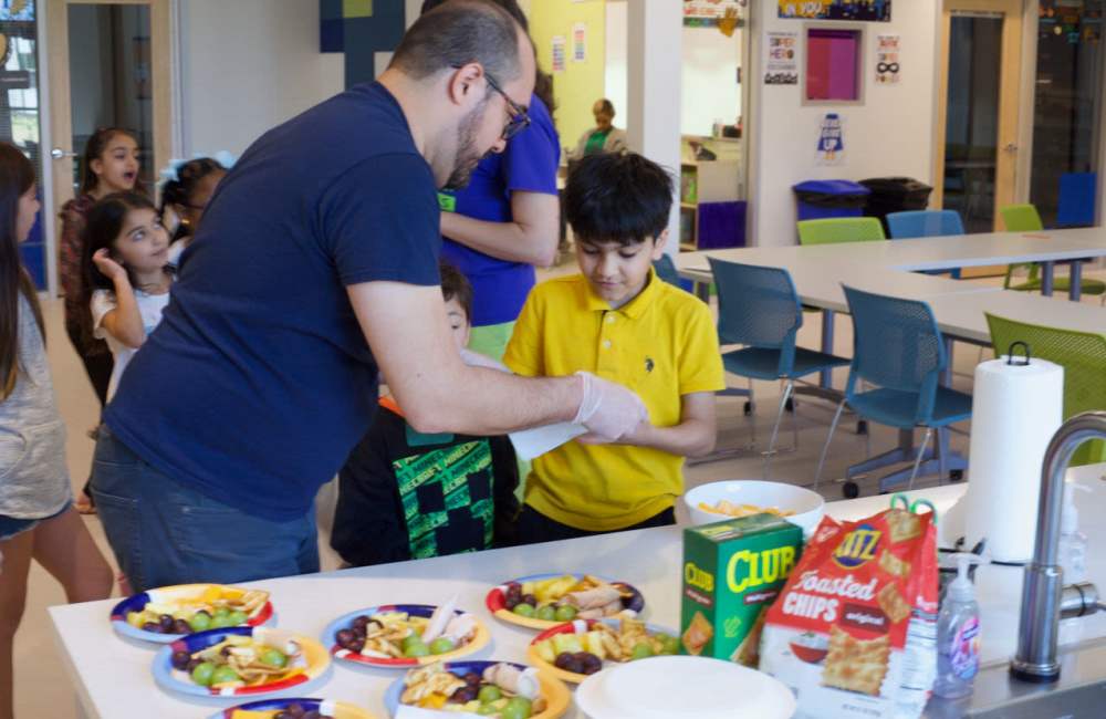 Food at Parker Lane Apartments in Austin, Texas