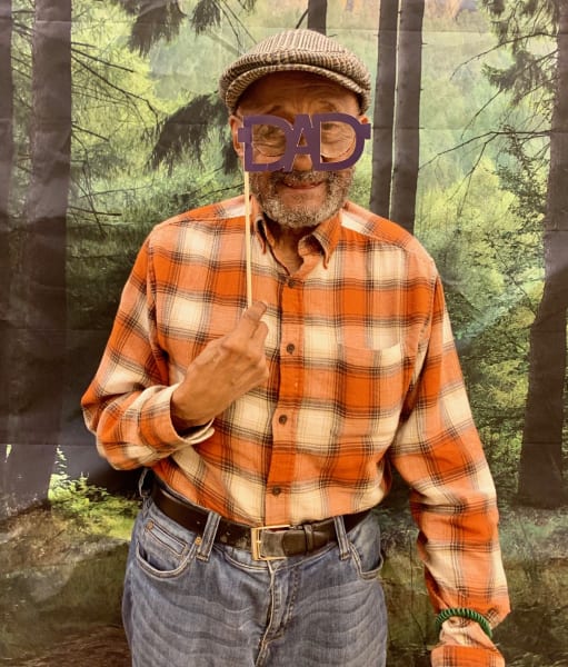 Father's Day photo booth at First Hill community 