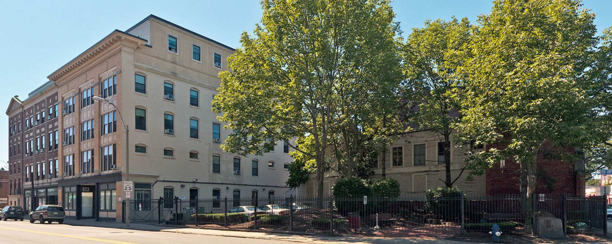 Irving Square in Framingham, Massachusetts