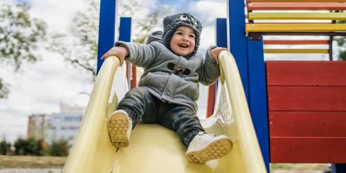 Playground at Orange Wood Court in Sherman Oaks, California