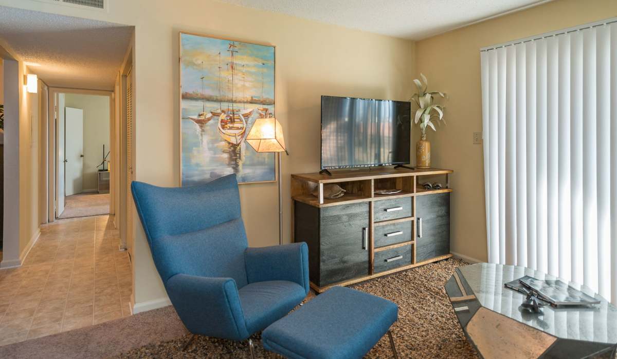 Spacious model apartment at The Amber at Greenbrier, Chesapeake, Virginia