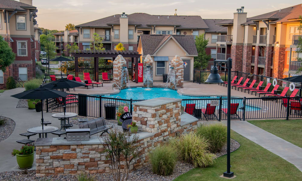 Icon at Norman offers a beautiful swimming pool in Norman, Oklahoma