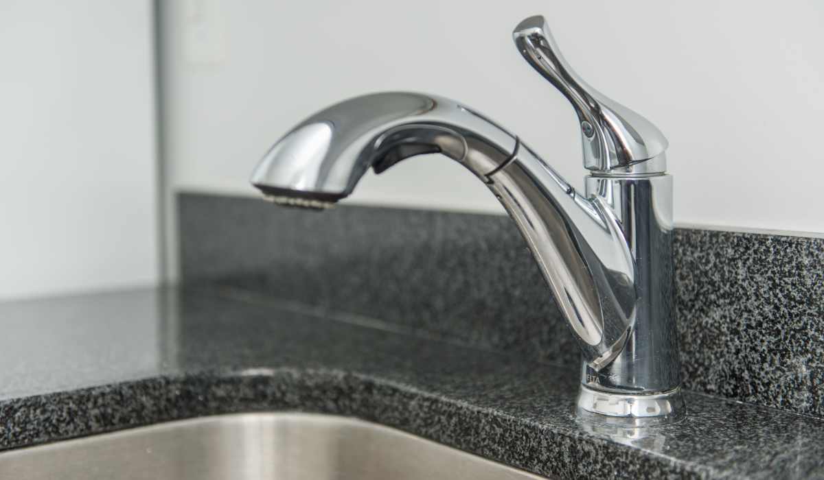 Stainless fixtures at at Mason Avenue, Alexandria, Virginia