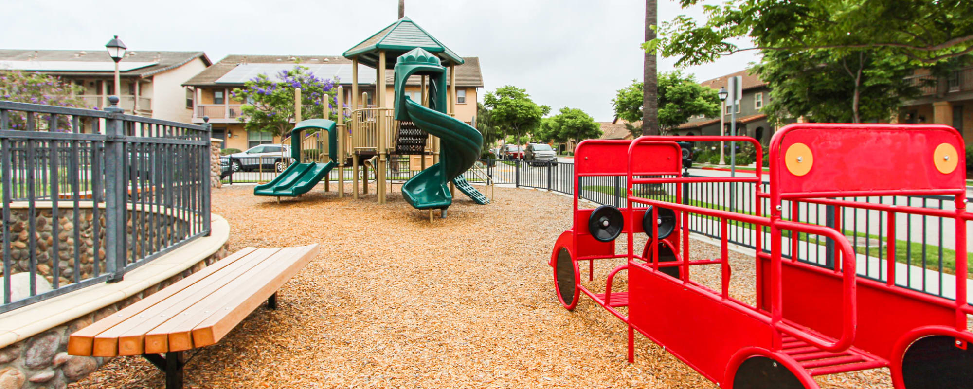 a playground at at Catalina Heights in Camarillo, California