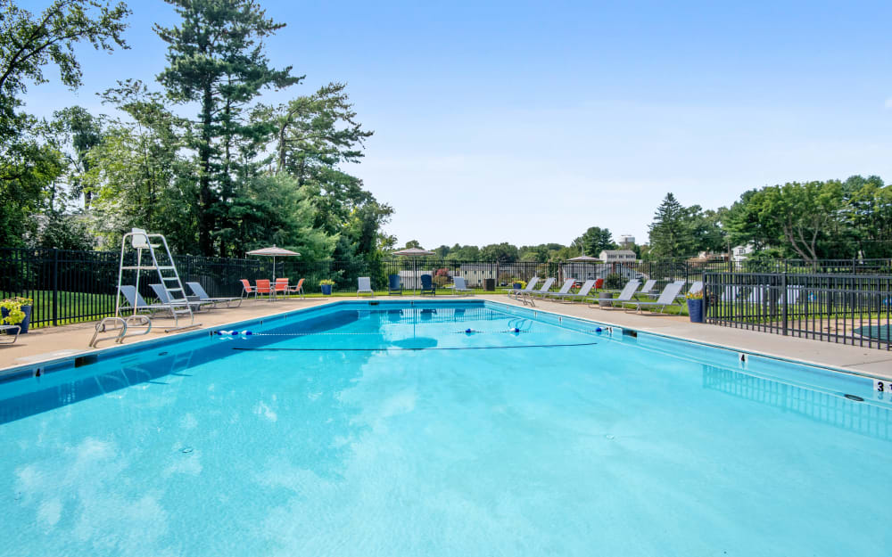 Swimming pool at Top Field Apartment Homes in Cockeysville, Maryland