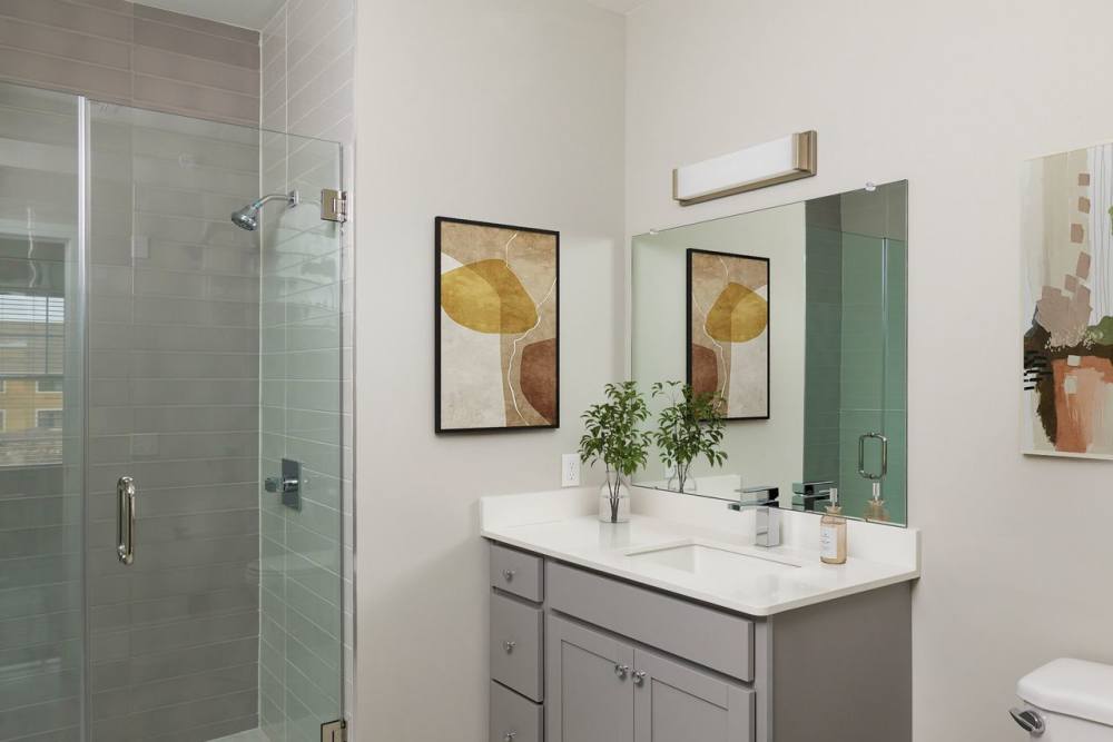 Bathroom at Westgate, an Eagle Rock Community | Apartments in Westgate Fishkill, NY