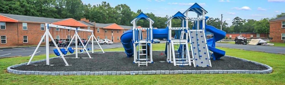 The on-site playground at Fountain City in Columbus, Georgia