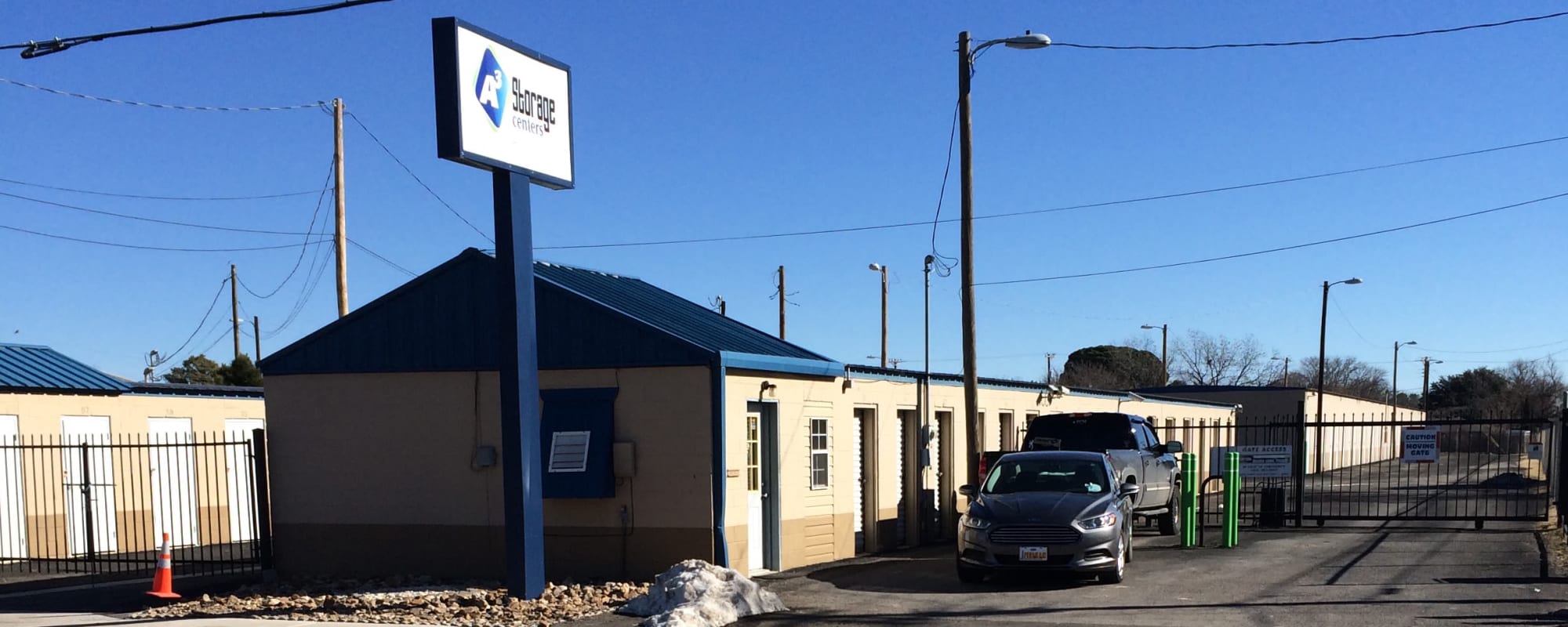 Self storage at A3 Storage Centers in Hobbs, New Mexico