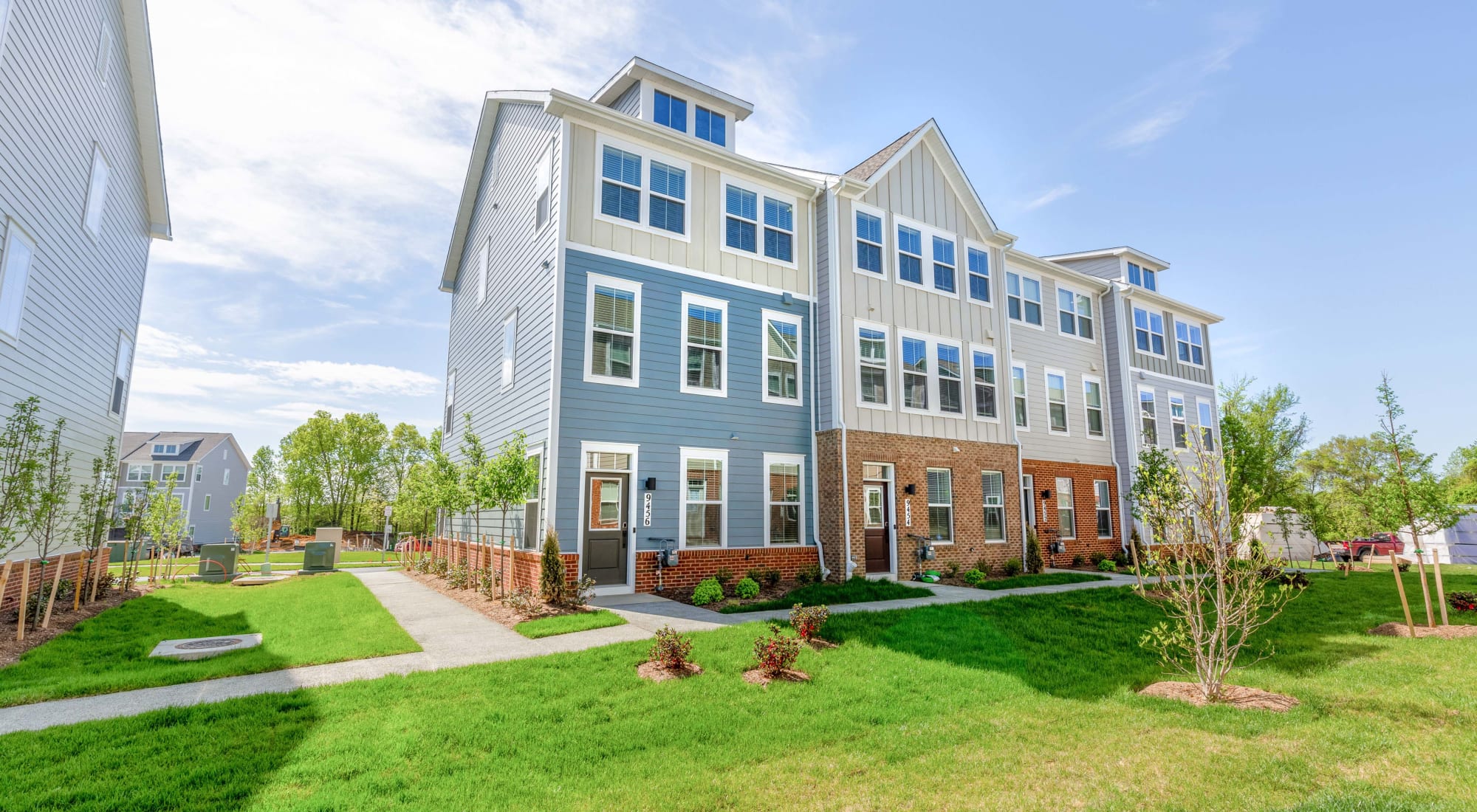 3 Bedroom Townhomes at The Collection at Scotland Heights, Waldorf, Maryland Den with entryway