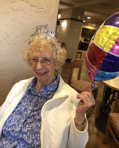 A Green Valley Ranch (NV) resident loved her birthday celebration.