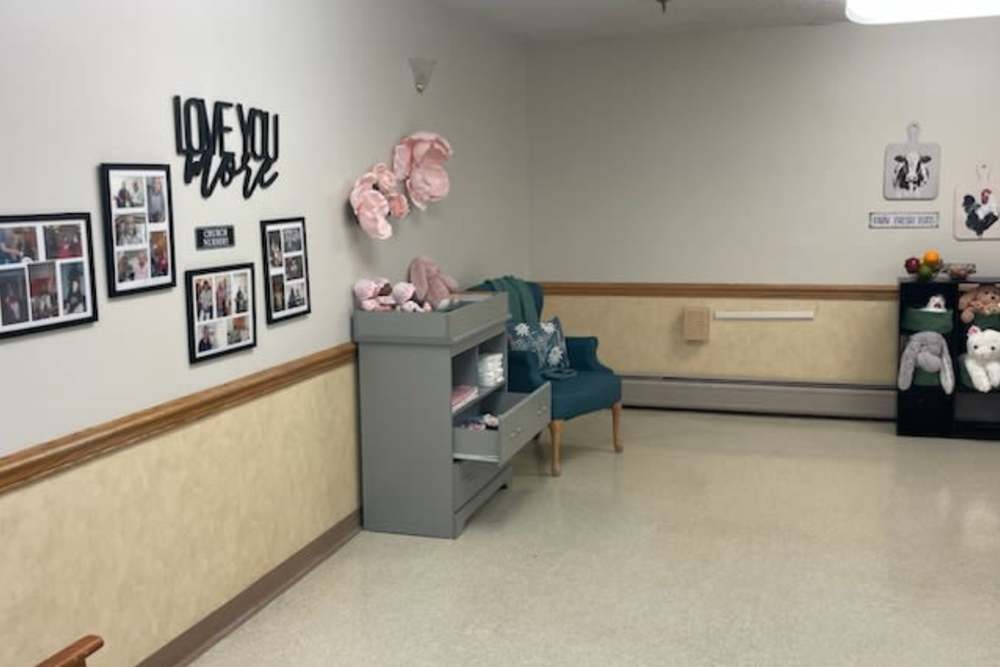 Female Alzheimer's Unit Life Stations Windsor House at O'Brien Memorial in Masury, Ohio