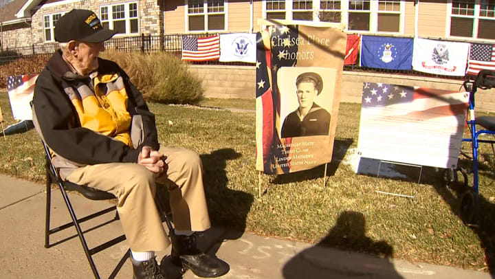Veterans Day honoring residents of Chelsea Place Memory Care