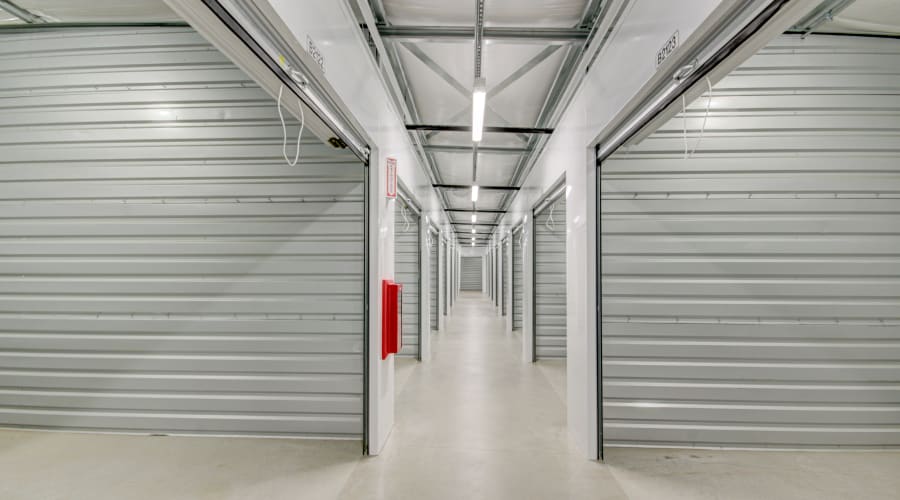 Inside Storage Units at 