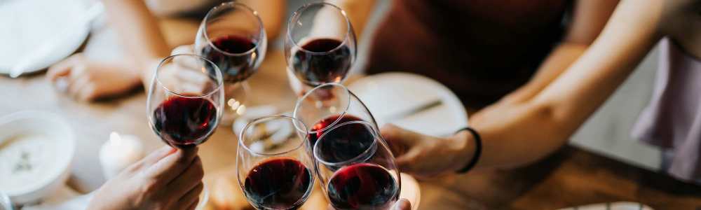 Residents having drinks at a restaurant near Blanton Commons in Beaverton, Oregon