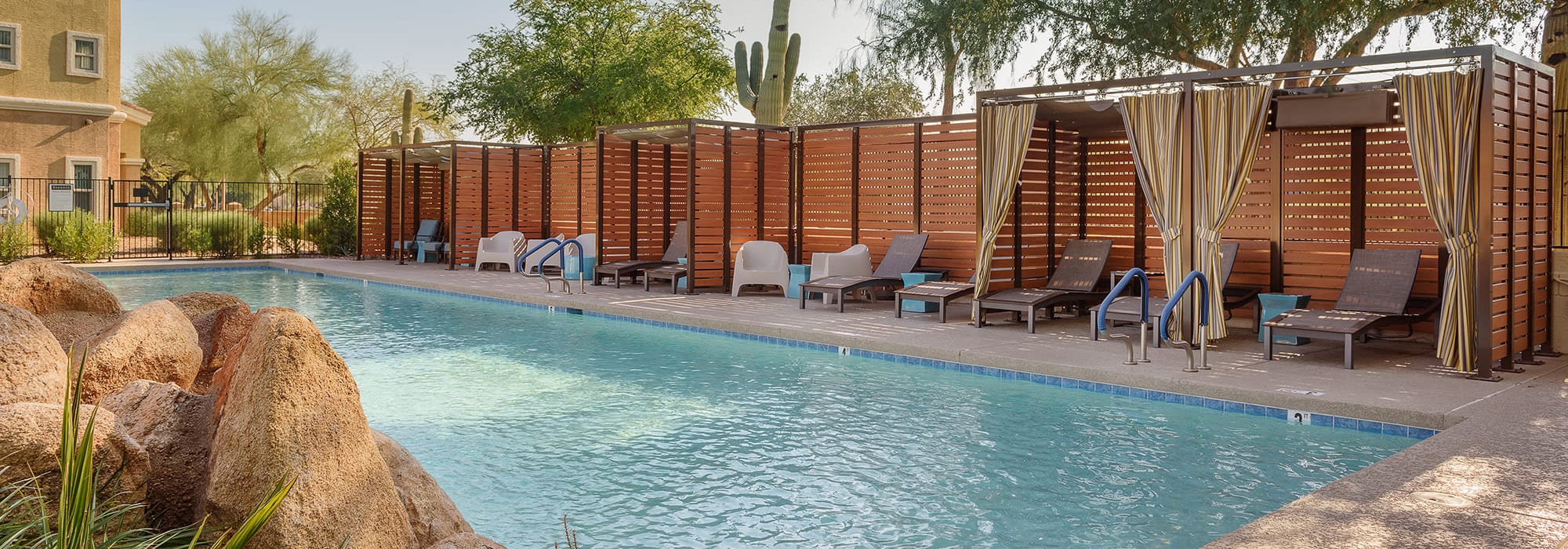 Resort-style pool at The Regents at Scottsdale in Scottsdale, Arizona