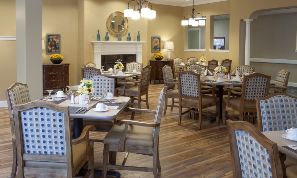 Enjoy your dinner at Keystone Place at  Buzzards Bay's dining room in Buzzards Bay, Massachusetts