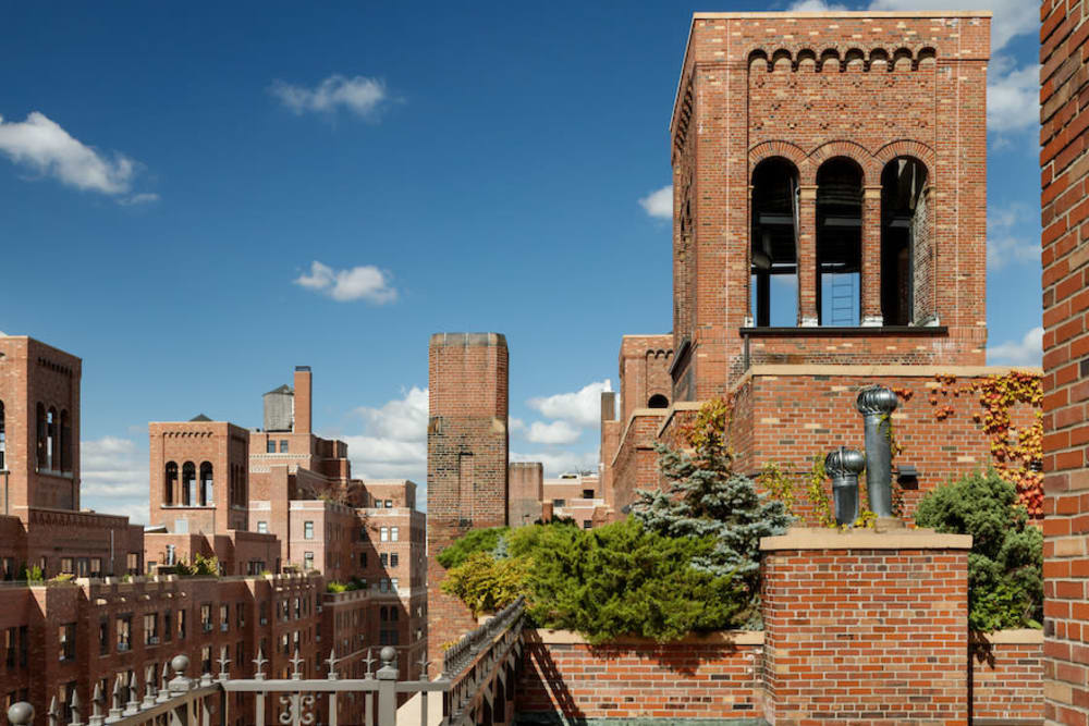 View from the rooftop at London Terrace Gardens in New York, New York