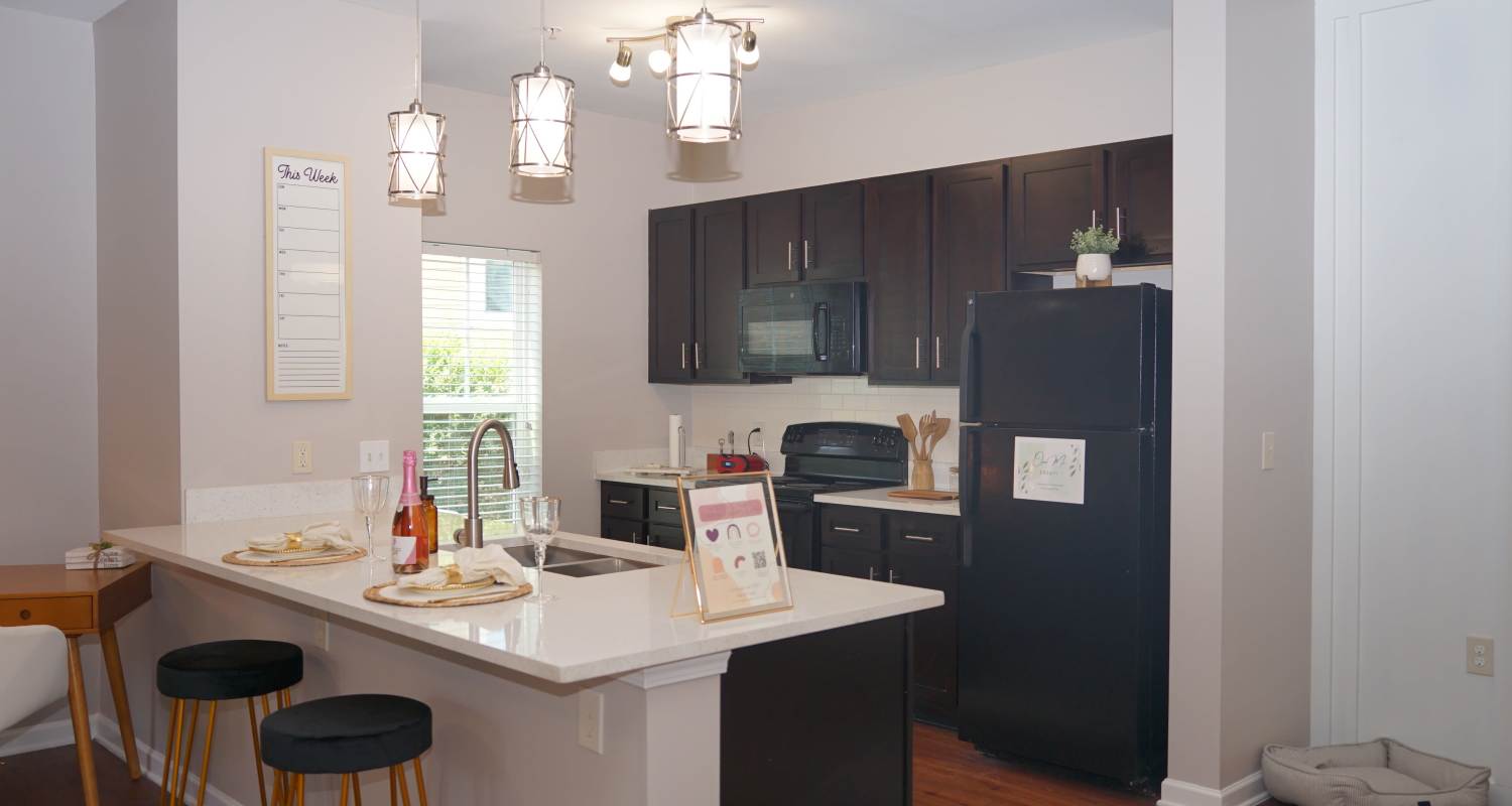 Open floor plans in our homes at Thomaston Crossing in Macon, Georgia